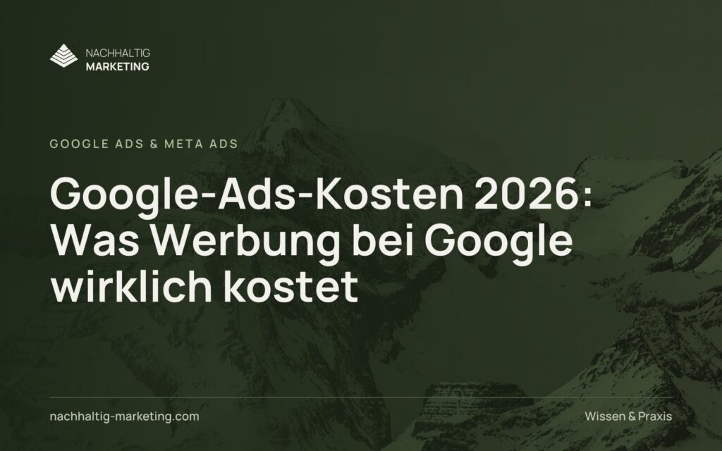 Google-Ads-Kosten 2026: Was Werbung bei Google wirklich kostet