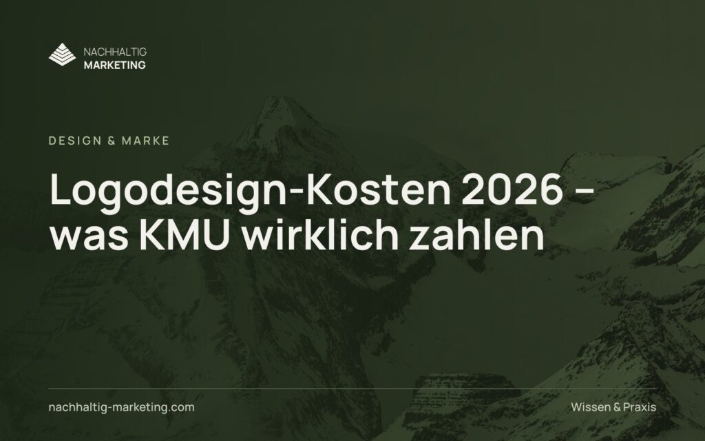 Logodesign-Kosten 2026 – was KMU wirklich zahlen